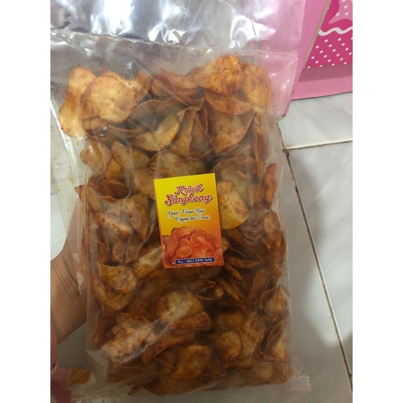 

keripik singkong pedas manis