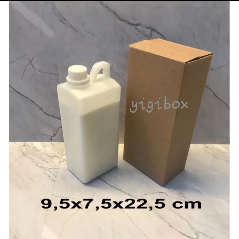 

Kardus Karton Box Ukuran 9,5x7,5x22,5 CM.... ST Single Wall Polos Untuk Packing Souvenir dll