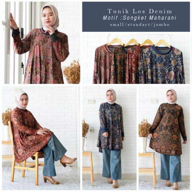 _byKIA | TUNIK LOS DENIM CALVINJEANS | JUMBO | JESS&NAD
