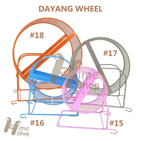 Kincir Besi Dayang GDY16B Diameter 18 cm Jogging Sweet Wheel Roda Putar Rolling Jumbo Mainan Hewan H