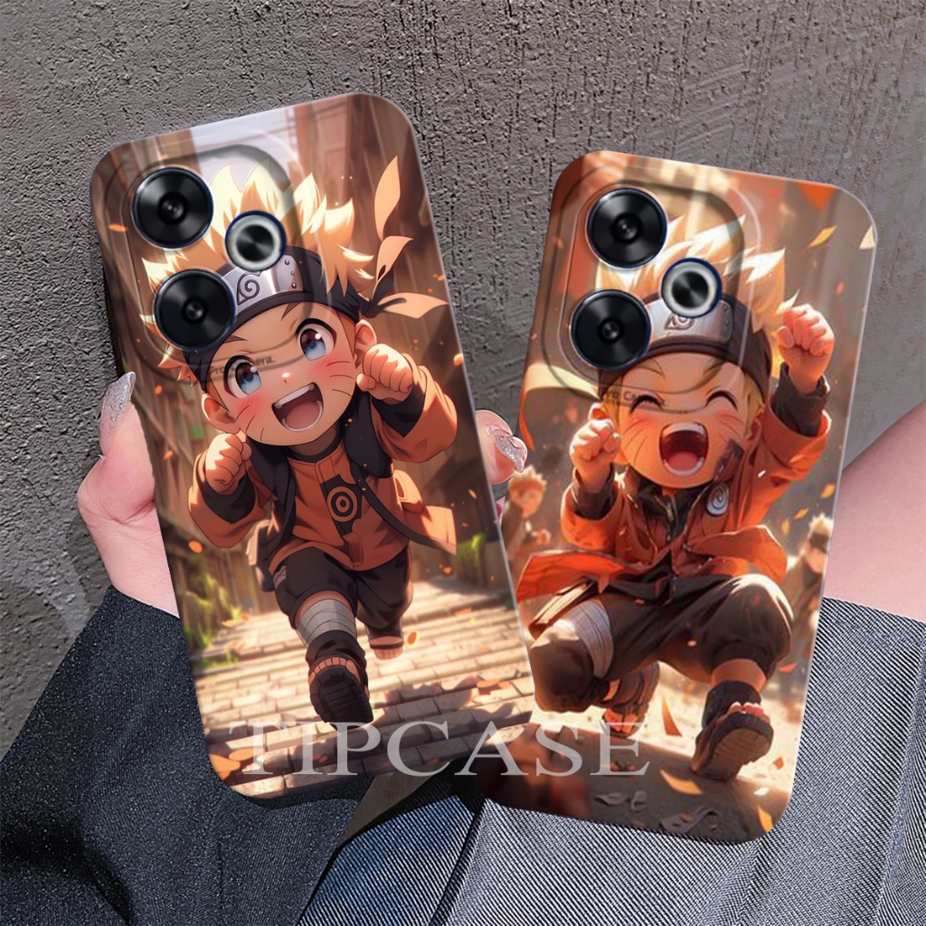 Softcase Poco F6 F4 F3 Case Pelindung Camera motif Anime