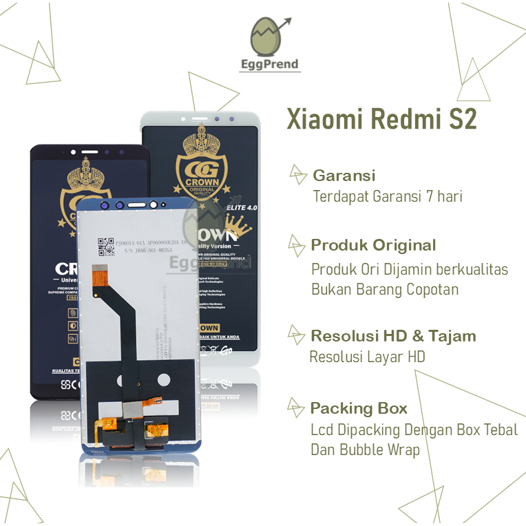 LCD TOUCHSCREEN XIAOMI REDMI S2 ORIGINAL