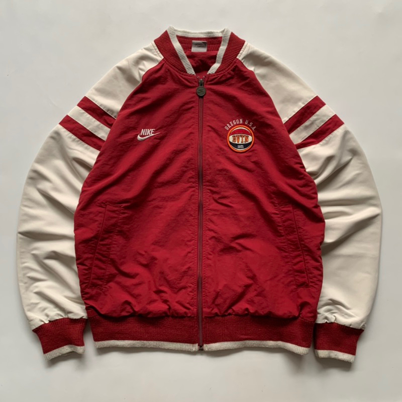 NIKE OREGON USA VARSITY JACKET