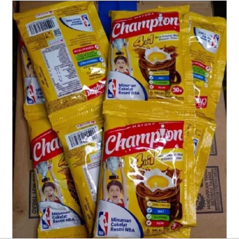 

Energen Champion Sereal Cokelat 1 renceng isi 11 saset