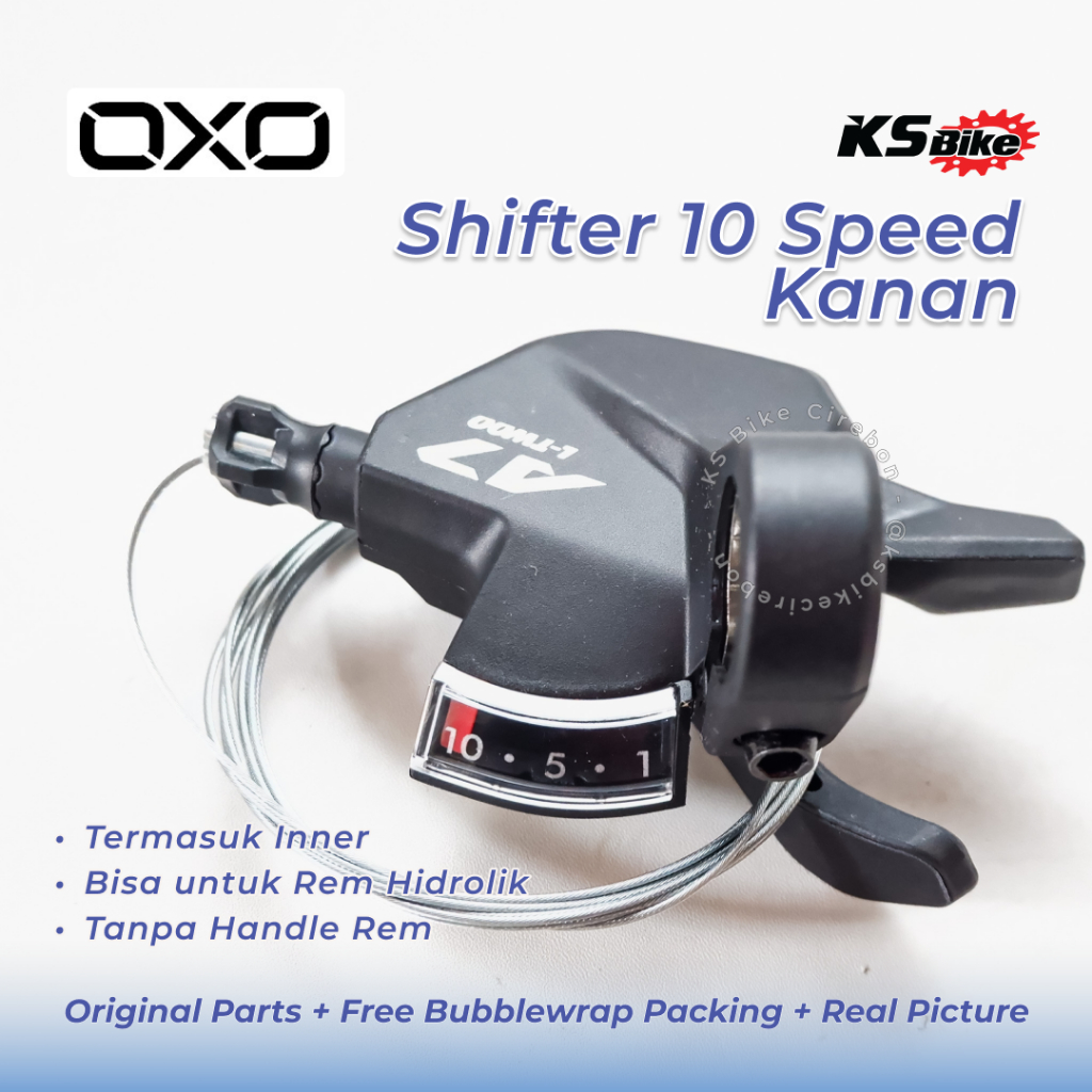 Shifter Sepeda 3 x 10 Speed LTWOO SL V5010 A7 Gigi Sepeda 10s Kanan Shifter Sepeda Gunung Lipat MTB 