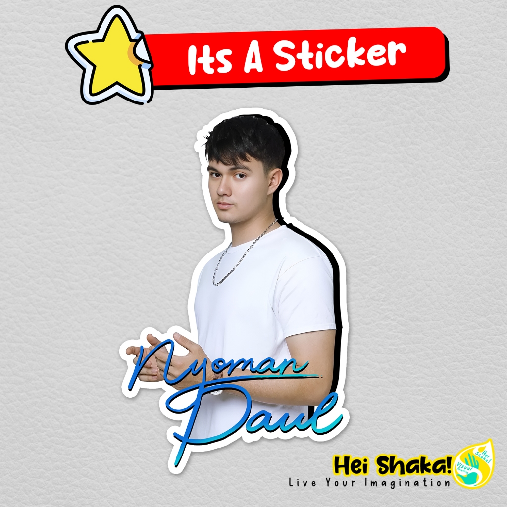 

Stiker Nyoman Paul Sticker Musisi Musik Bahan Vinyl Anti Air
