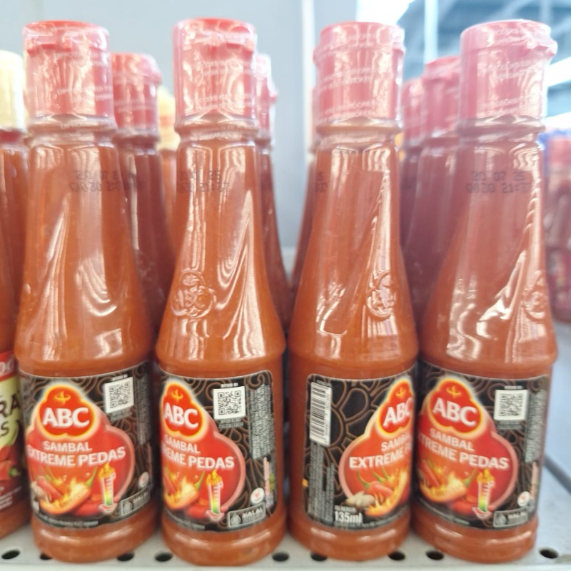 

ABC Sambal extreme pedas botol 135ml