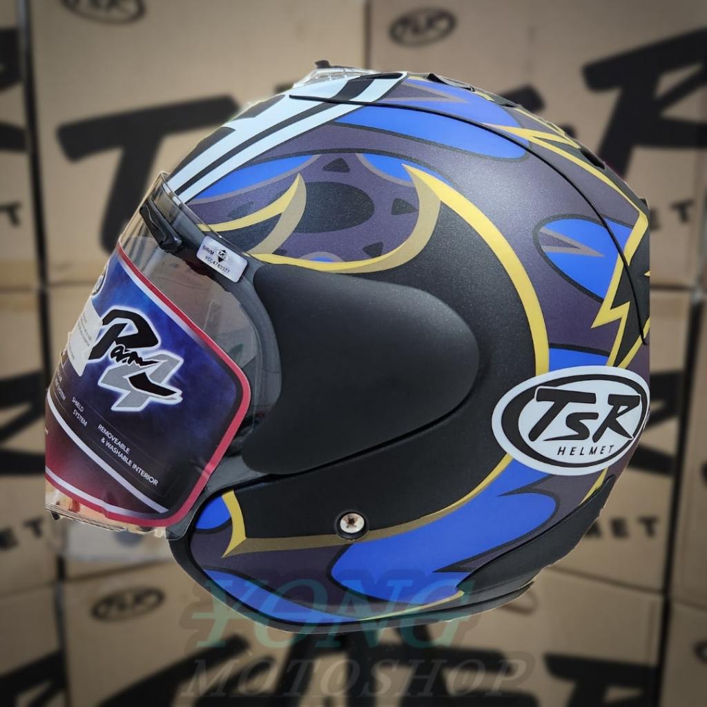 Helm TSR Ram 4 Nakasuga Original Half Face TSR Helmet Ram4
