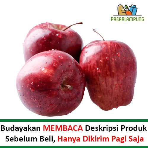 

Apel Merah Segar 500 Gram Pasar Lampung