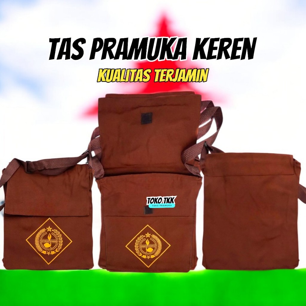 Tas Pramuka / tas sandang pramuka keren
