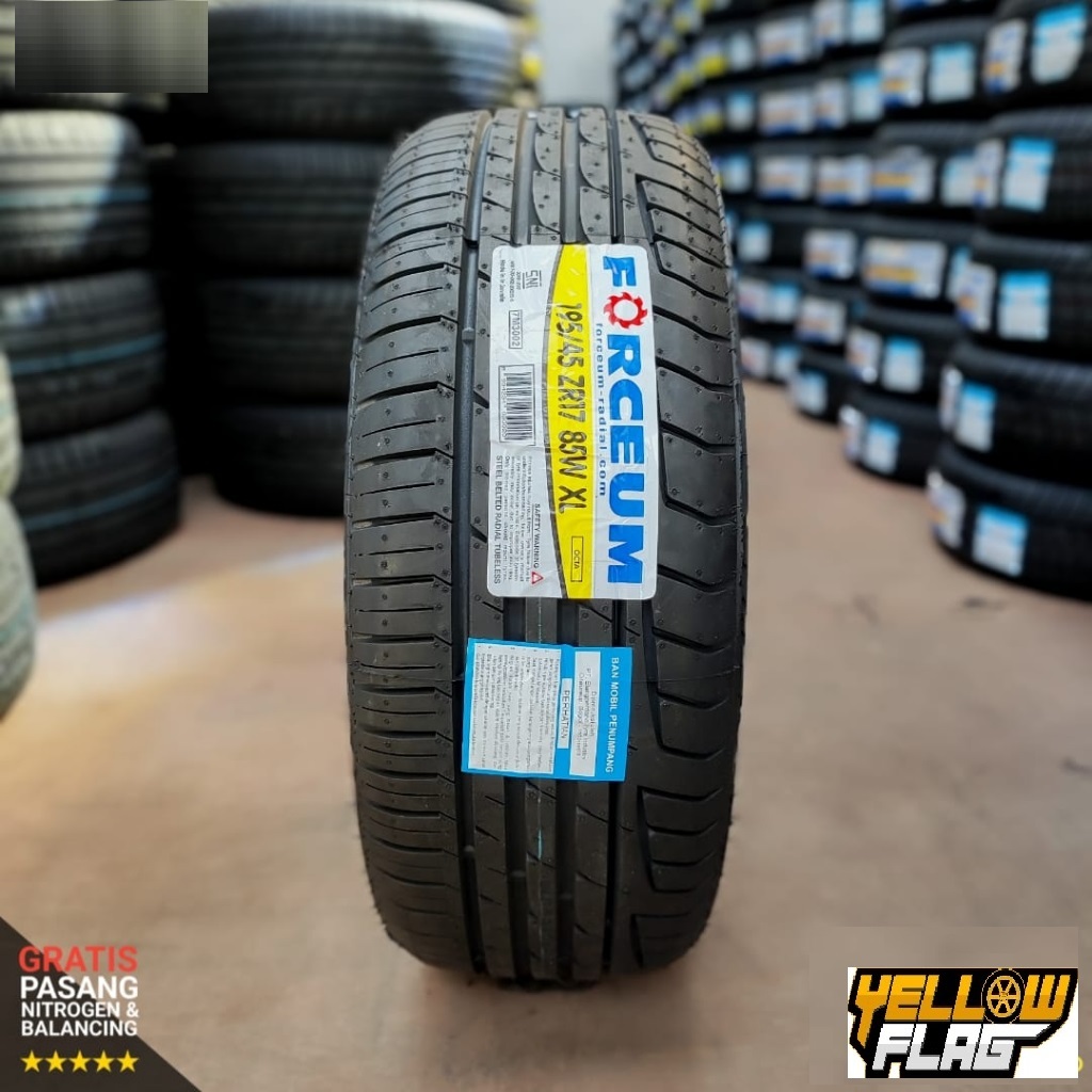 Promo Ban Forceum Octa Ukuran 195 45 R17 - Ban Tipis Untuk Mobil Ceper Agya Brio Sigra March