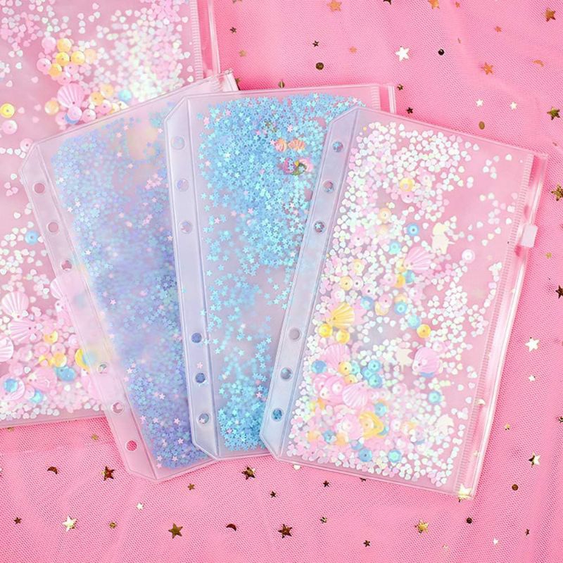 Ziplock Binder A6 6 Lubang Manik Binder Tabungan Binder Keuangan Binder Budgeting