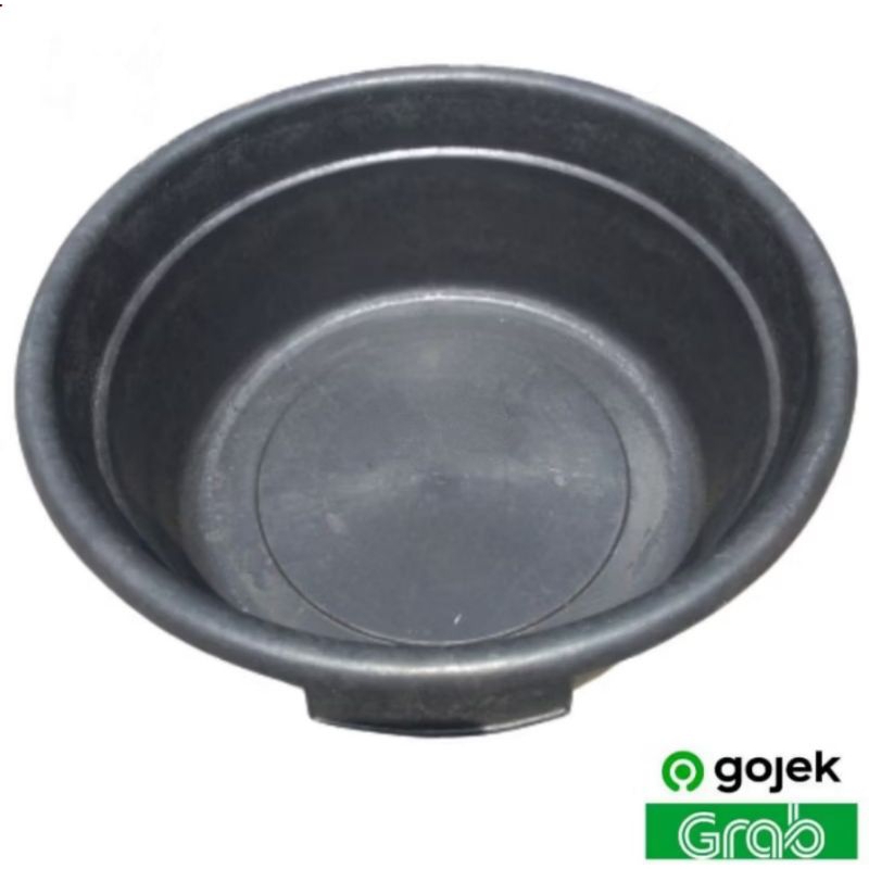 Bak Karet Ukuran 20 Kuda mas/ Bak hitam karet Anti pecah ukuran 20 Kuda mas