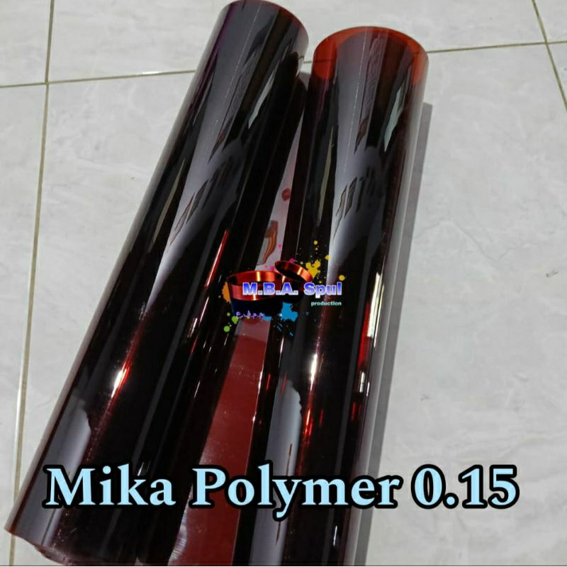 Mika capton polymer bahan koker spul speaker 0.15 per meter