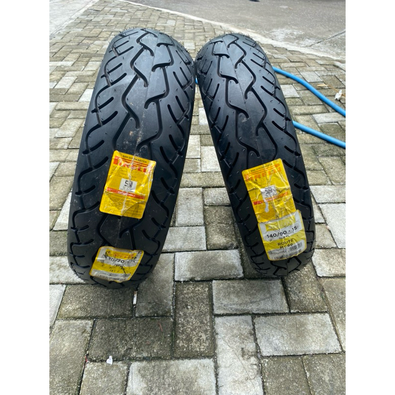 OBRAL BAN PIRELLI MT66 ROUTE UKURAN 180/70-15 & 140/90-15 TAHUN 2017 AMAN TIDAK ADA CACAT