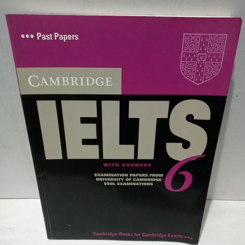 Buku Original IELTS EXAMINATION PAPERS WITH ANSWERS CAMBRIDGE ESOL - CAMBRIDGE