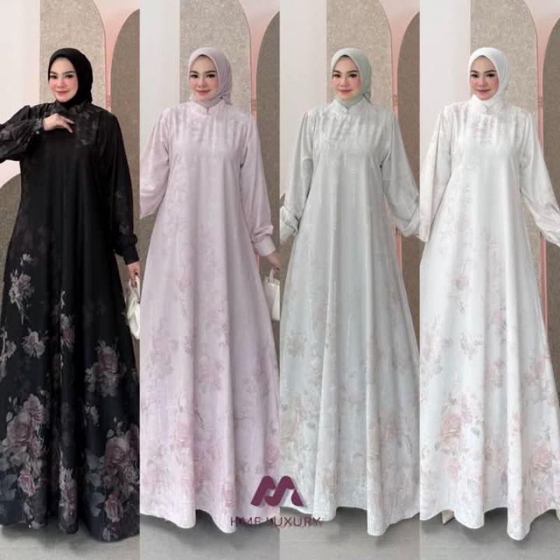KIAFA DRESS Gamis Original Terbaru By HMF Luxury