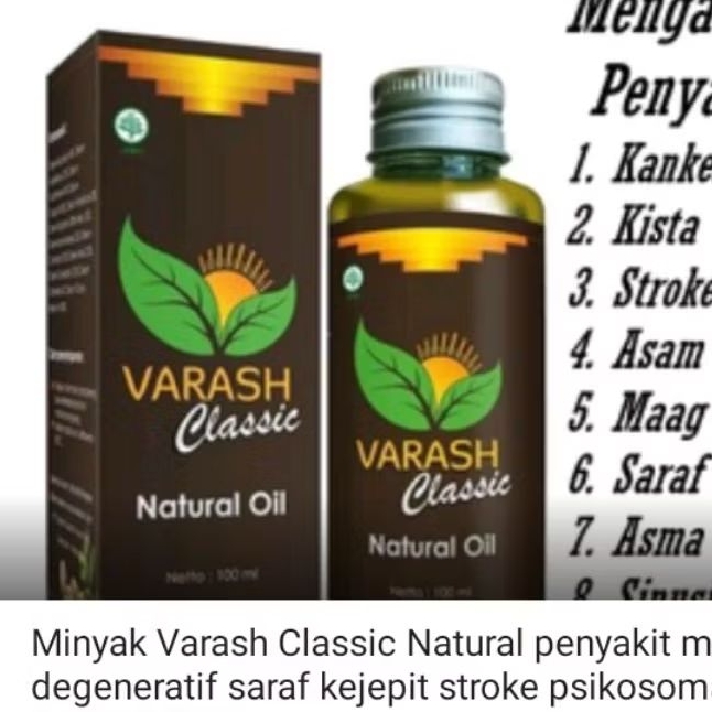 Minyak Varash classic Natural Oil