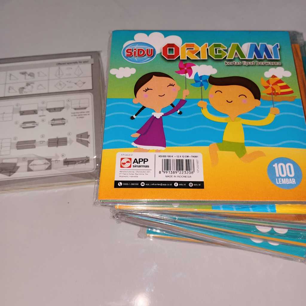 

kertas origami 12X12cm