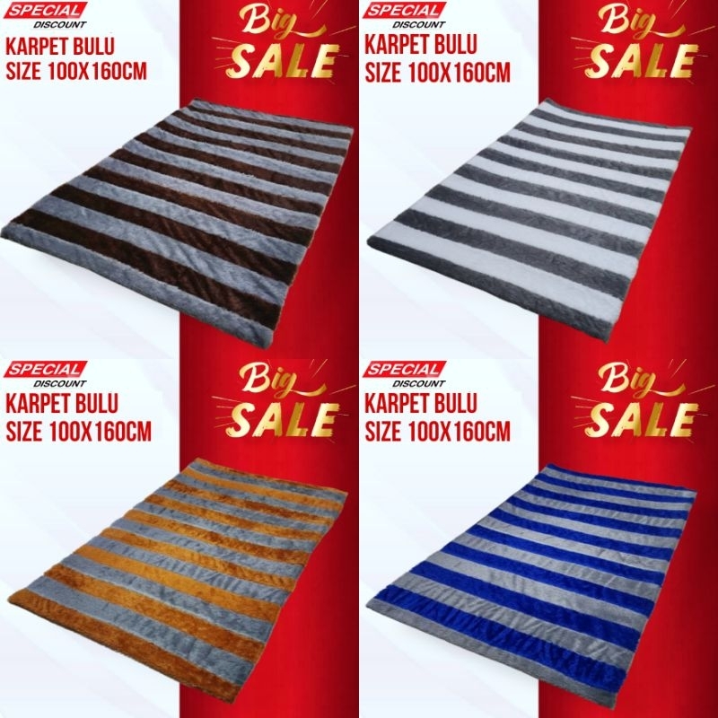 karpet bulu/karpet lantai/karpet bulu motif