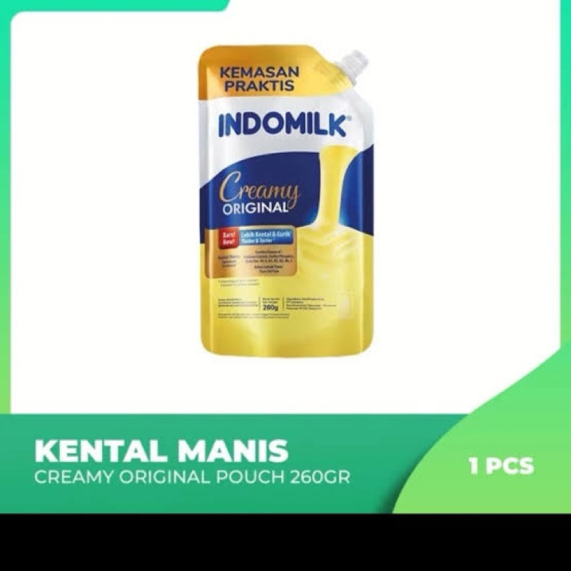 

INDOMILK SKM CREAMY ORIGINAL 260gr / POUCH