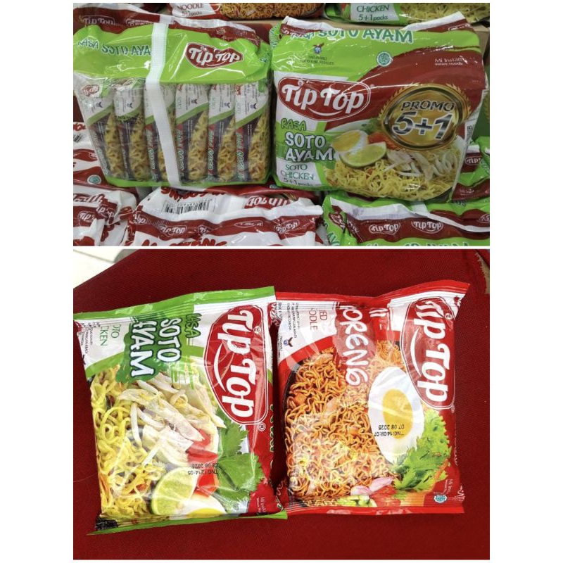 

MIe tiptop 1pack isi 6pc /mie tiptop 6pc
