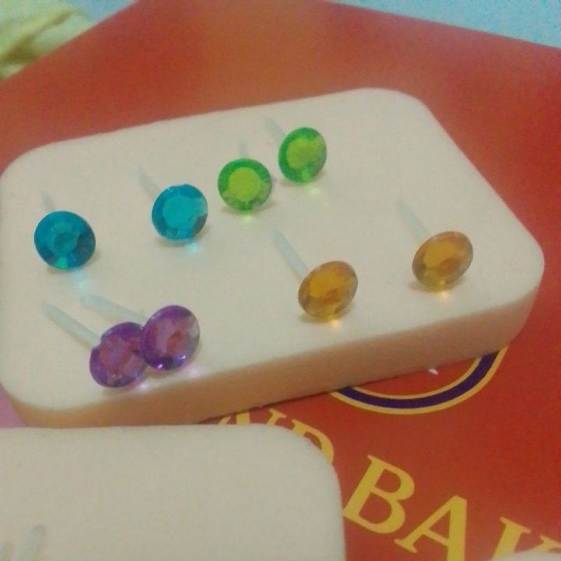 anting tusuk plastik rinston anting tindik