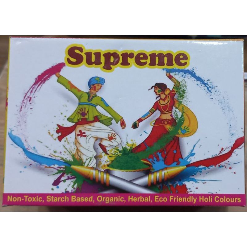 

Supreme Rainbow Holi Colors 500gr