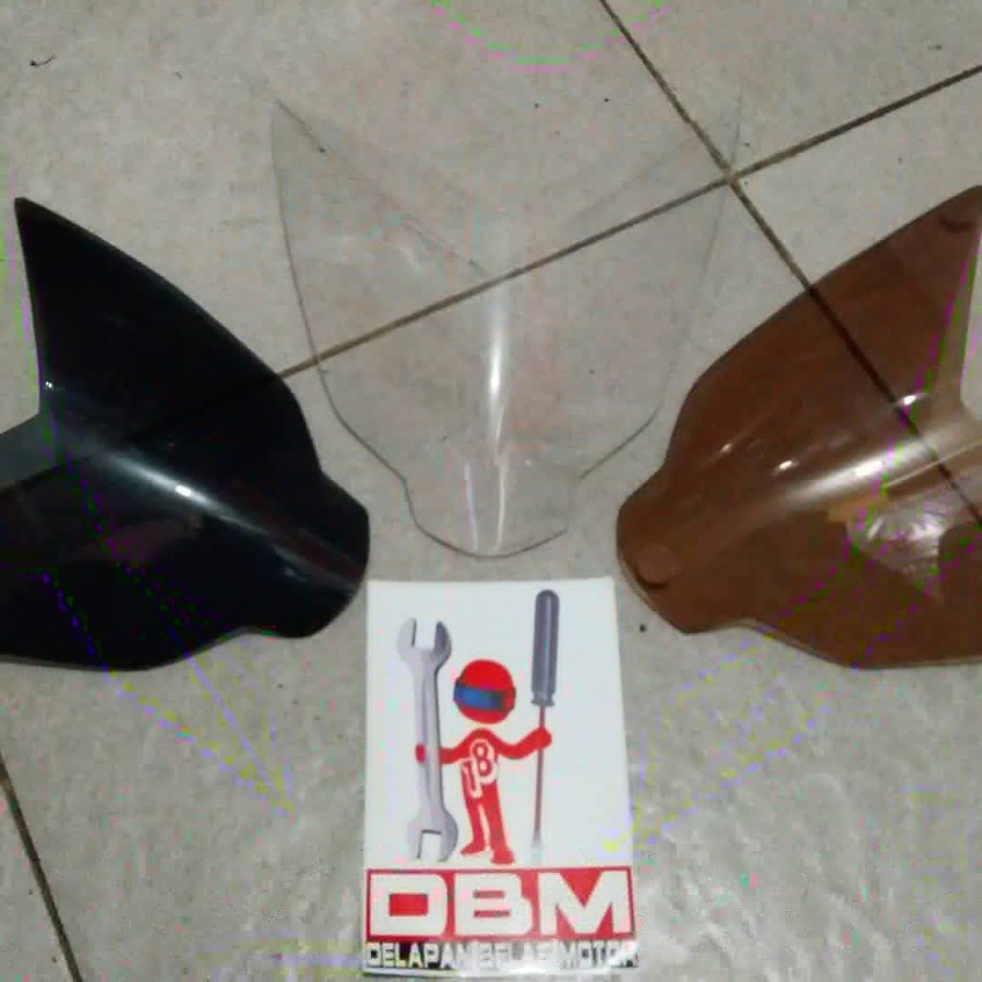 LARIS Mika Kaca Headlamp Ninja 250rr mono sl READY STOK