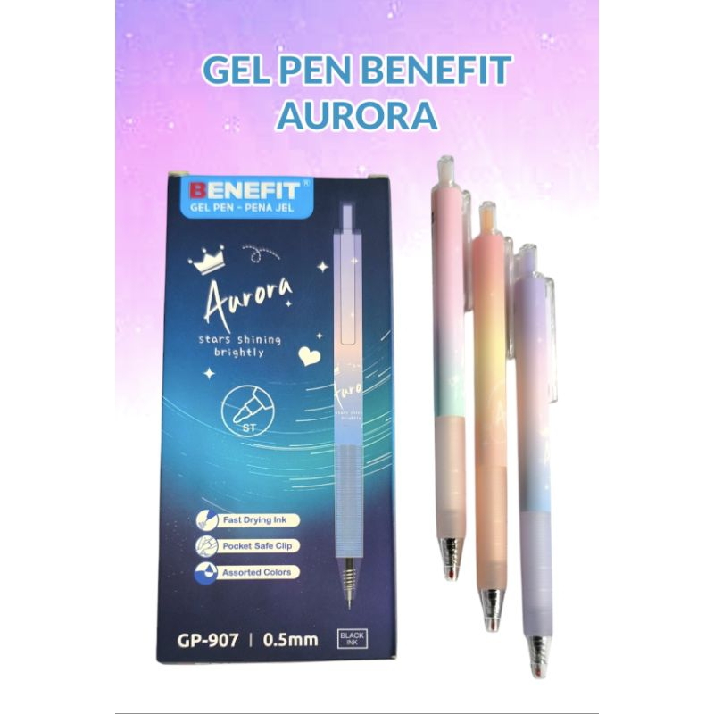 

GEL PEN BENEFIT GP-907 AURORA 0,5mm (LSN)