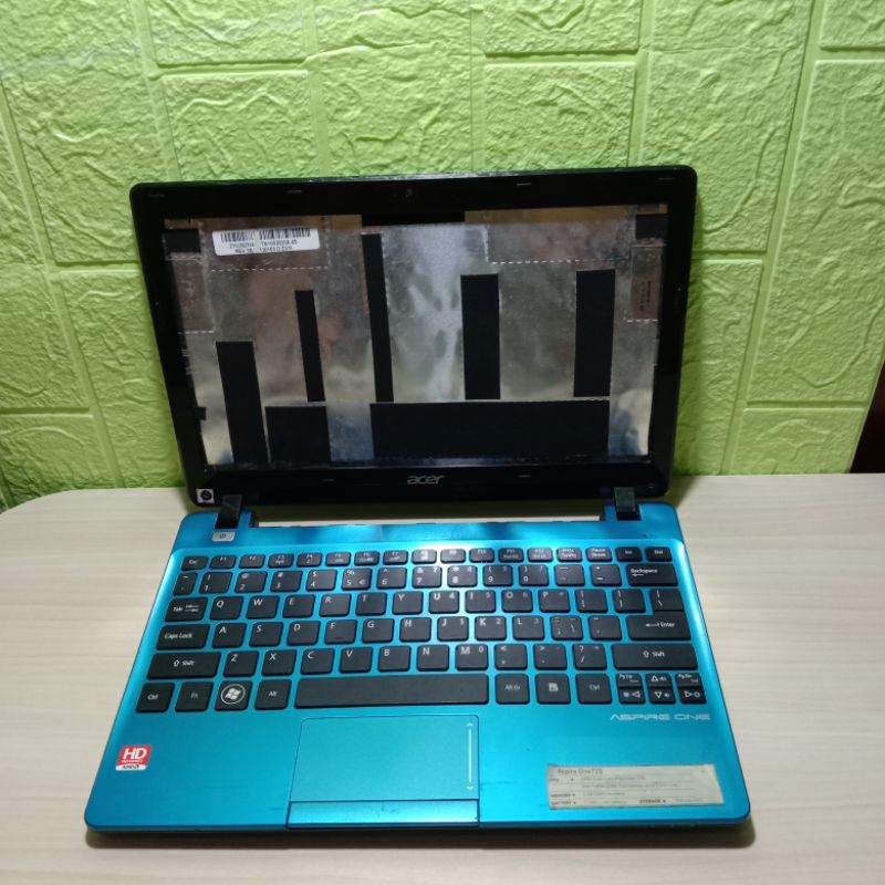 Kesing Case Casing Original Laptop Acer Aspire one 725
