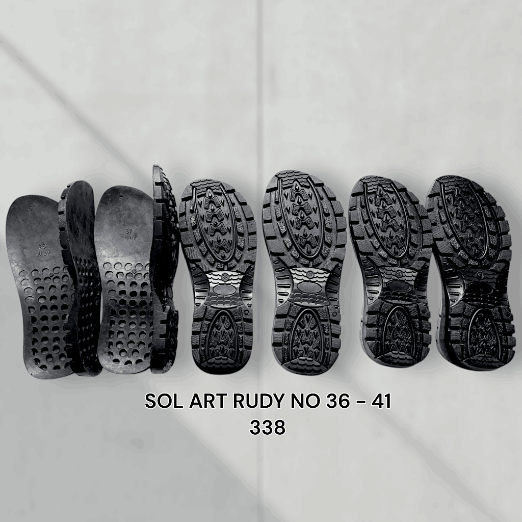 SOL/OUTSOLE SEGALA MACAM SANDAL GUNUNG /SOL SEPATU TPR/ ART. RUDY