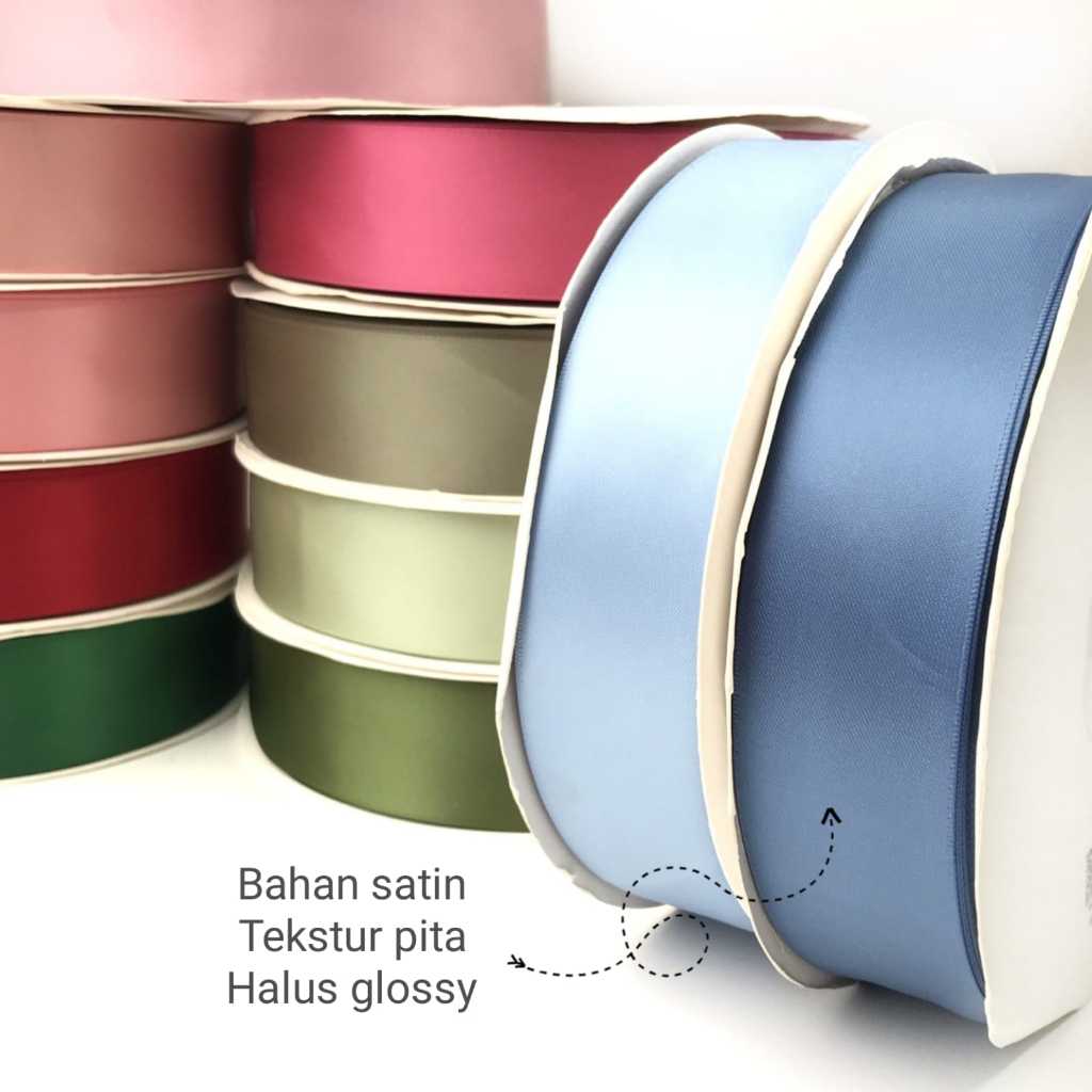 

5 CM | PITA DOUBLE SATIN IMPORT PREMIUM / DSS DOUBLE SATIN PREMIUM / PITA SATIN DOUBLE FACE PREMIUM