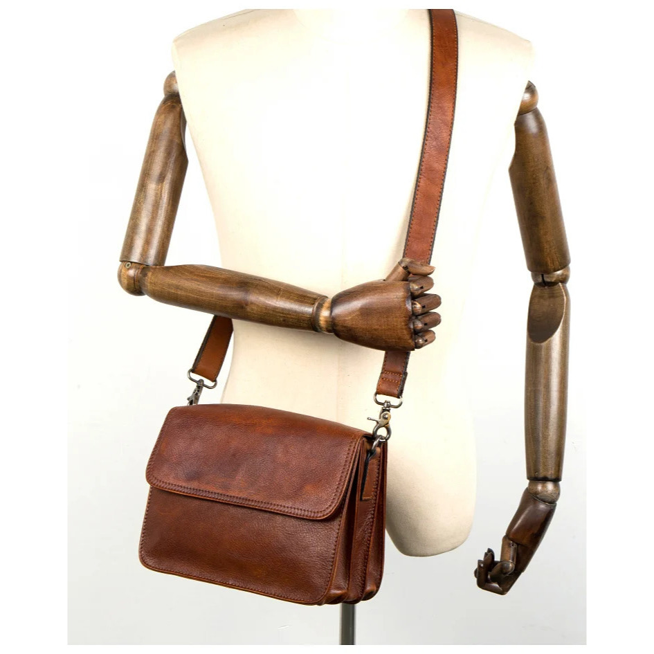 Tas Bahu Kulit Sapi Tas Buat Pria Retro