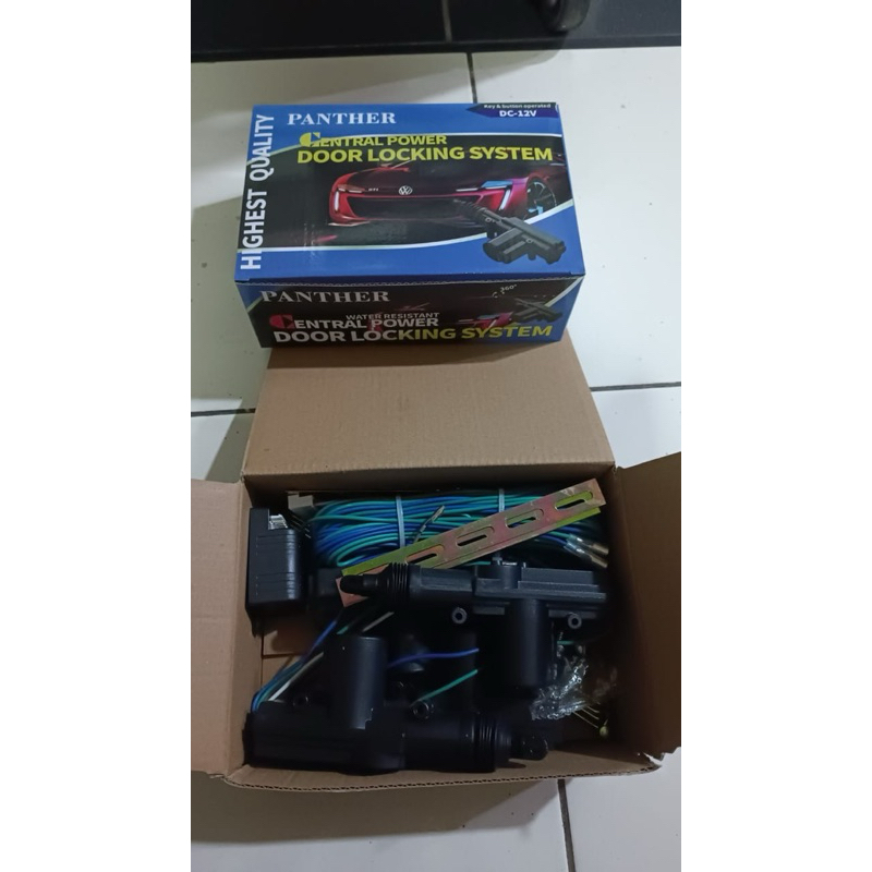 central lock mobil 4 pintu universal panther