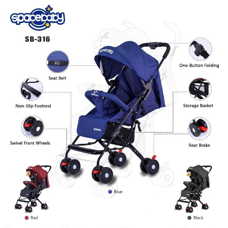 BABY STROLLER SB-316 SPACEBABY