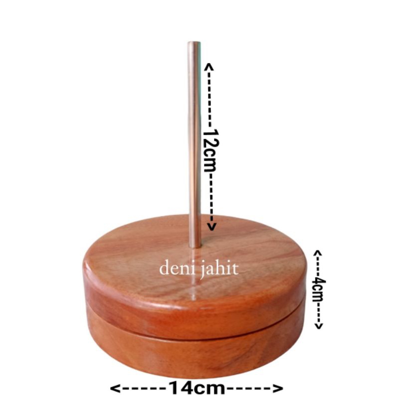 yarn holder wooden yarn holder/ribbon holder