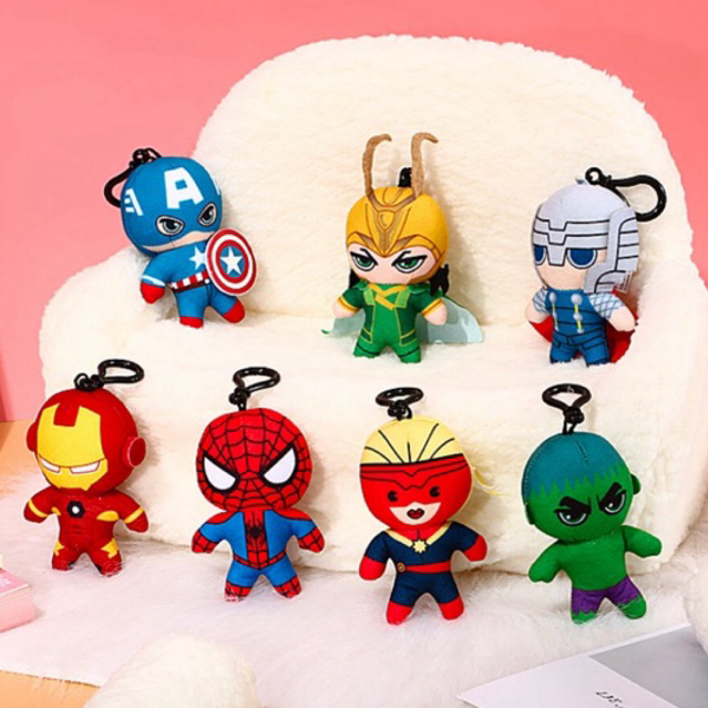 MINISO MARVEL PLUSH PENDANT GATUNGAN TAS MARVEL