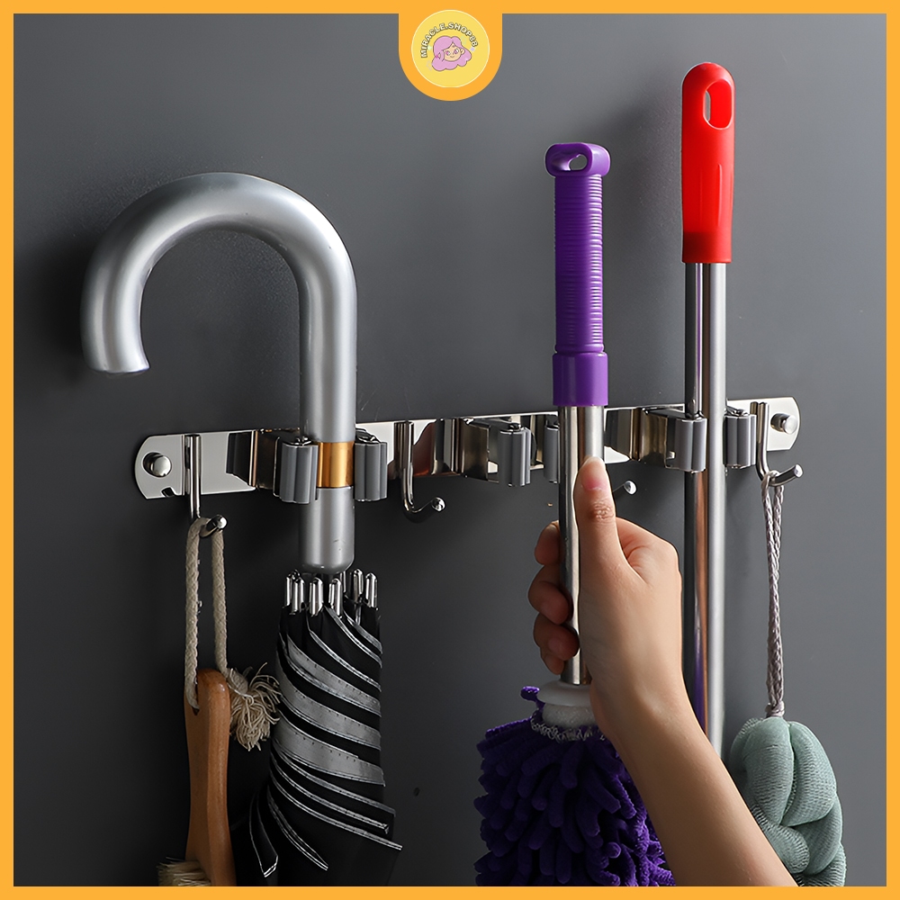 MS Gantungan Pel Sapu Stainless