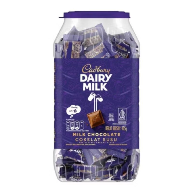 

Cadbury Chocolate Dairy Milk Toples 405gr / Coklat Valentine