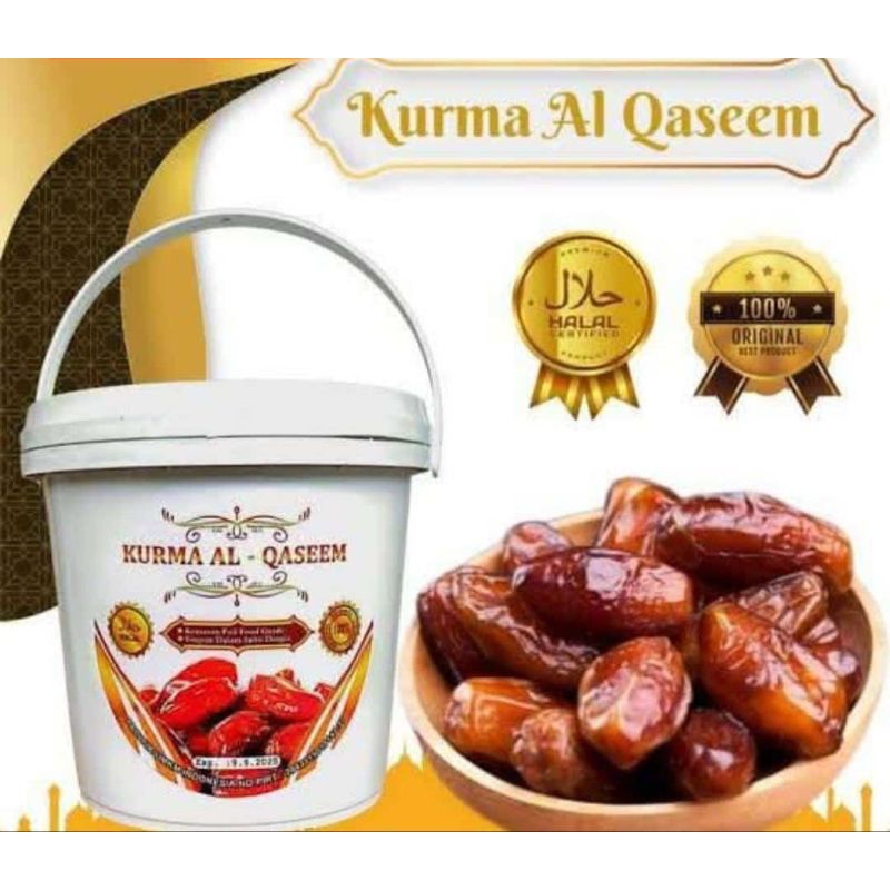 

Kurma Al Qaseem 500gram / Kurma Timba 500gram