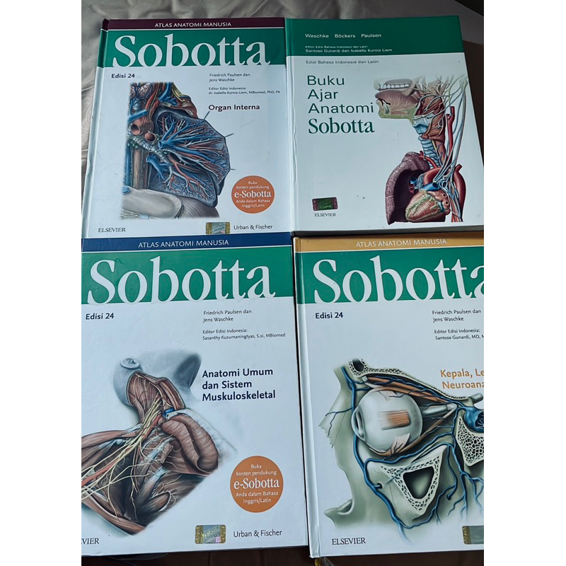 preloved like new sobotta edisi 24 1 set