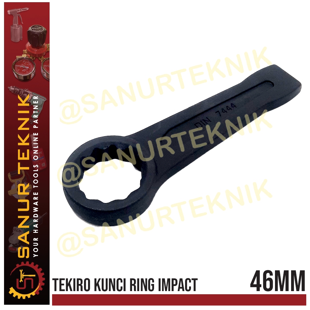 Kunci Ring Impact / Pukul / Slogging Wrench TEKIRO 46mm / 46 mm