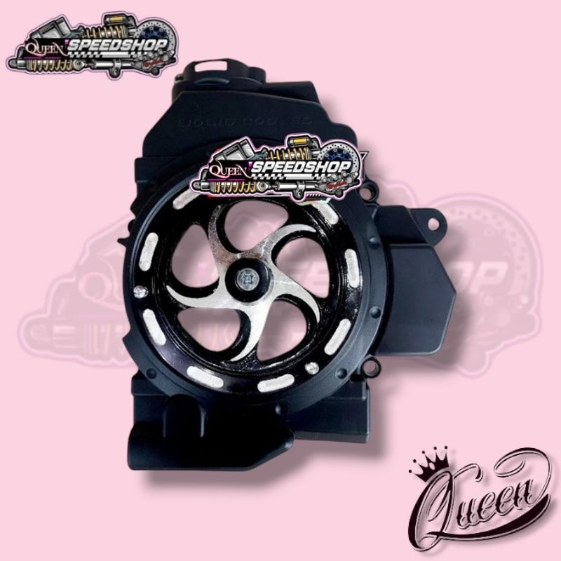 Tutup Radiator Vario 110 Karbu Cover Radiator Vario 110 Karbu Set Spinner Blade PNP Vario 110 Karbu 