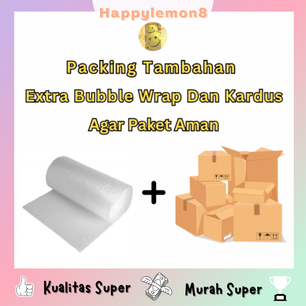 

Bubble Wrap dan Kardus Untuk Bungkus Pesanan Agar Lebih Aman