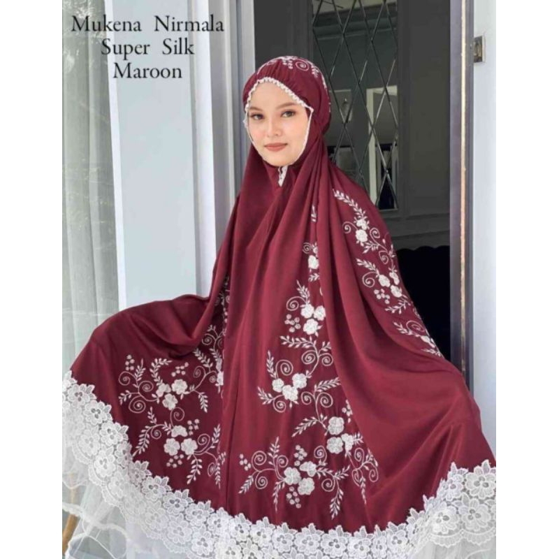 Mukena Dewasa Bordir Nirmala