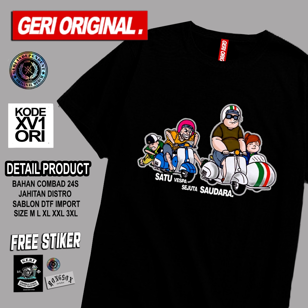 KAOS GERI ORIGINAL - VESPA DORONG