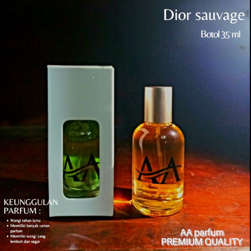 Dior Sauvage Botol 35 ml AA Parfum Premium Quality