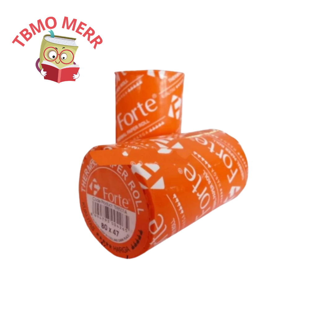 

[Forte] Kertas Thermal Struk Roll Kasir 80x47 / PCS