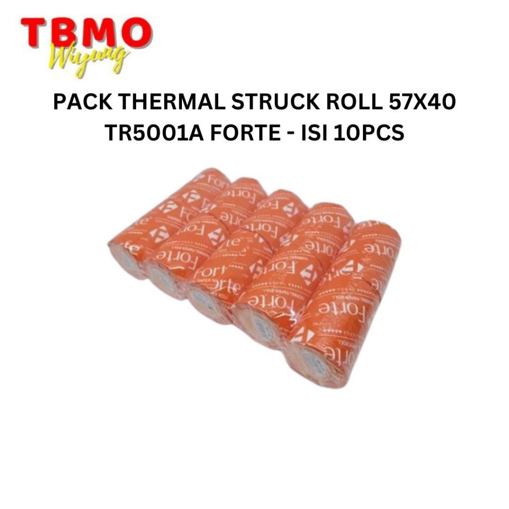 

TBMO PACK THERMAL STRUCK ROLL 57X40 TR5001A FORTE - ISI 10PCS